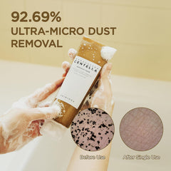 SKIN1004 Madagascar Centella Ampoule Foam, 125mL | Mild and Soothing Face Cleanser with Centella Asiatica Extract | Hydrates and Nourishes Skin | Deep Cleansing Foam