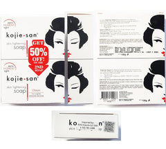 Kojie San Orange Whitening Soap, 3 x 65 g