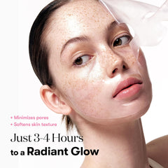 VT COSMETICS Reedle Shot 100 2-Step Hydrogel Mask (34.5g x 4ea), Firming & Elasticity Care, Exosome 500Da, Fine Lines, Hydrating Overnight Melting Mask, Korean Skincare Facial Mask