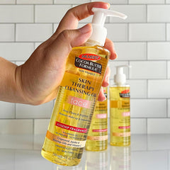 Palmer's Cocoa Butter Formula Skin Therapy Cleansing Oil Face|Natural Rosehip,Grapeseed,Jojoba Oil & Vitamin E|Deep Cleans & Brightens Remove Make-Up & Impurities|All Skin Types-190ml