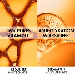 Vichy LiftActiv Vitamin C Serum For Face, Brightening Serum With Pure Vitamin C + Hyaluronic Acid + Vitamin E, Reduces Fine Lines, Smooths Skin Texture, Improves Radiance, Anti Aging