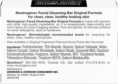 NEUTROGENA Original Formula Facial Bar, Fragrance Free 3.5 oz.