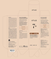 ANUA Rice Ceramide 7 Hydrating Barrier Serum, Moisturizing Serum for Face, Rice, Hyaluronic Acid, Niacinamide, Fragrance Free, Non-comodogenic, Glass Skin, Korean Skin Care, 50ml/1.69fl.oz.