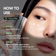 VT COSMETICS CICA Reedle Shot 100, Spicule Microneedling Serum for Pore Care & Exfoliation, Exosome, Centella Asiatica for Glass Skin, Skin Texture, Korean Liquid Skin Booster (1.69 Fl Oz / 50ml)