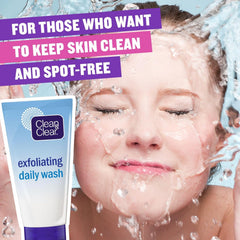 Clean & Clear daily wash exfoliating, 150 ml, pack of 2