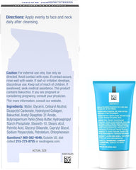 Neutrogena Collagen Bank Face Moisturizer, Daily Anti-Aging Face & Neck Collagen Cream with Bakuchiol, Face Lotion to Support Skin’s Natural Collagen for Visibly Plump Skin, 2 fl. oz
