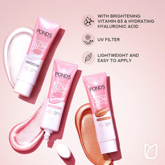 POND'S Bright Beauty Moisturizing Face Cream, Pearly Aura, for Bright Glowing Skin, 20g