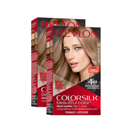 REVLON Colorsilk Beautiful Color Ash Blonde 70