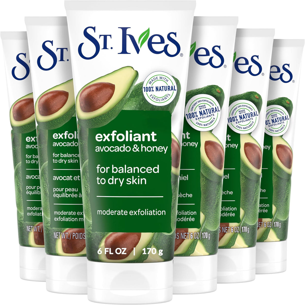 ST. IVES AVOCADO & HONEY SCRUB 6 OZ