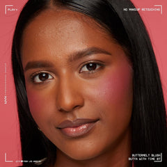 NYX Professional Makeup Buttermelt Blush, Powder Blush, up to 12 H Wear, Fade & Transfer Resistant, Feeling Butta.