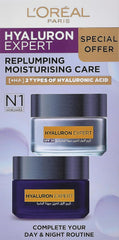L’Oréal Paris Hyaluron Expert Day Cream+Night Cream, 100 ml