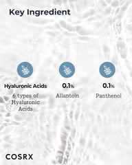 COSRX Hydrium Watery Toner, 150ml / 5.07 fl.oz | Hyaluronic Acid Moisturizing Korean Toner | Hyaluronic Acid, Allantoin, Panthenol | Korean Skin Care, Not Tested on Animals, Paraben Free