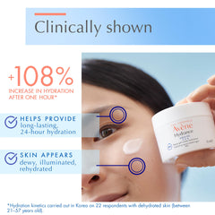 Avène Hydrance Hydrating Aqua Cream-in-Gel, 24 Hour Hydration, Antioxidant Protection