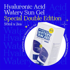 ISNTREE Hyaluronic Acid Watery Sun Gel Double Edition 50ml x 2ea | Special Edition with two sunscreens | Watery gel type sunscreen