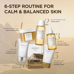 SKIN1004 Centella Quick Calming Pad, 70 Pads, Korean Face Toner Pad with Madagascar Centella Asiatica & Hyaluronic Acid, Hydrating & Soothing Facial Toner Pads for Gentle Exfoliation, Korean Skin Care