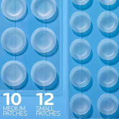 La Roche-Posay Effaclar Multi-Target Blemish Patches, Hydrocolloid Pimple Patches For Face Shields, Targets & Absorbs, Suitable Under Makeup, 22 Patches, 12 Small Size & 10 Medium Size