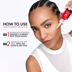 Vichy LiftActiv B3 Serum 5% Niacinamide + Glycolic Acid + Tranexamic Acid + Peptides, Fades Dark Spots & Smooths Wrinkles In 8 Weeks, Discoloration Correcting Serum, Alcohol Free