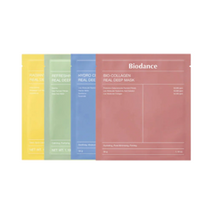 Biodance's Real Deep Mask 4 sheets Bundle