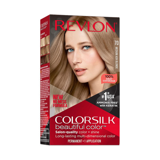 REVLON Colorsilk Beautiful Color Ash Blonde 70