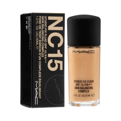 MAC- STUDIO FIX FLUID SPF15 FOUNDATION LIQUID 30ML  (Pack of 12)