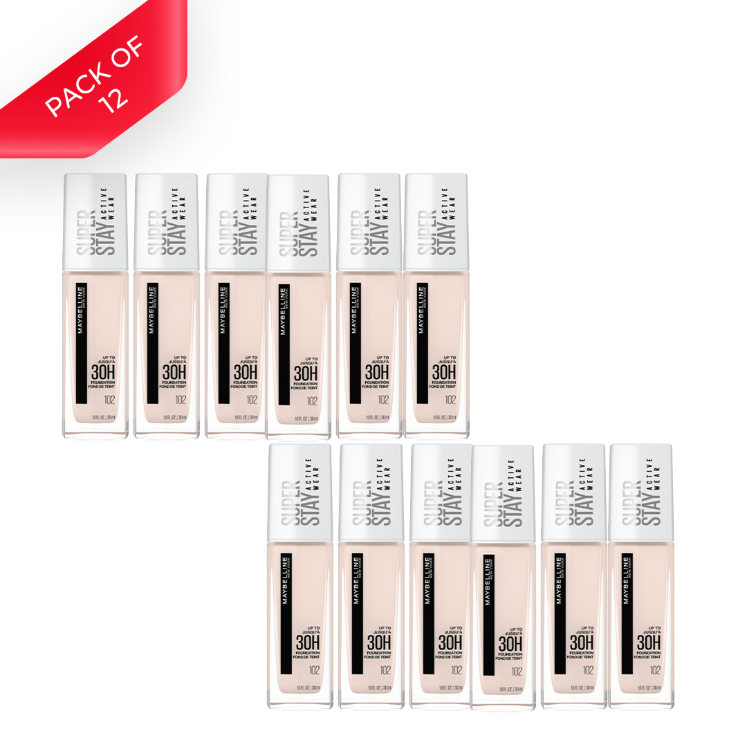 Maybelline Super Stay Foundation (Pack of 12)
