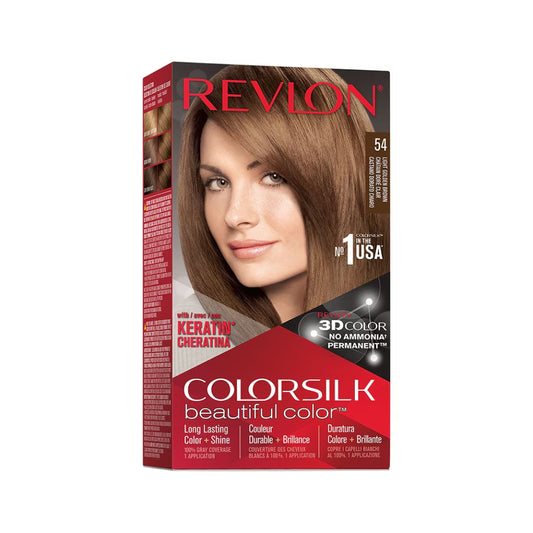 Revlon ColorSilk 54 Light Golden Brown Hair Color