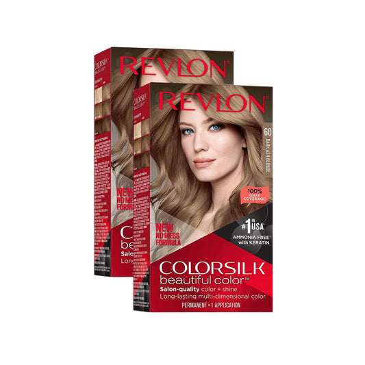 Revlon Colorsilk Permanent Hair Colour 60 Dark Ash Blonde
