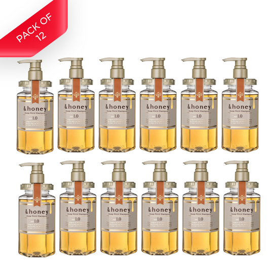 &honey, Creamy EX Damage Repair Shampoo (Pack of 12)