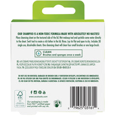Ecotools Dissolvable Brush Cleansing Sheets 3161