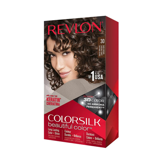 REVLON ColorSilk Beautiful Color 30 Dark Brown