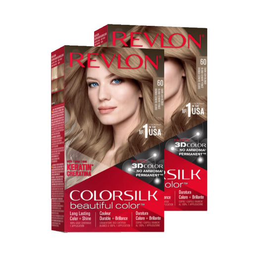 Revlon Colorsilk Permanent Hair Colour 60 Dark Ash Blonde