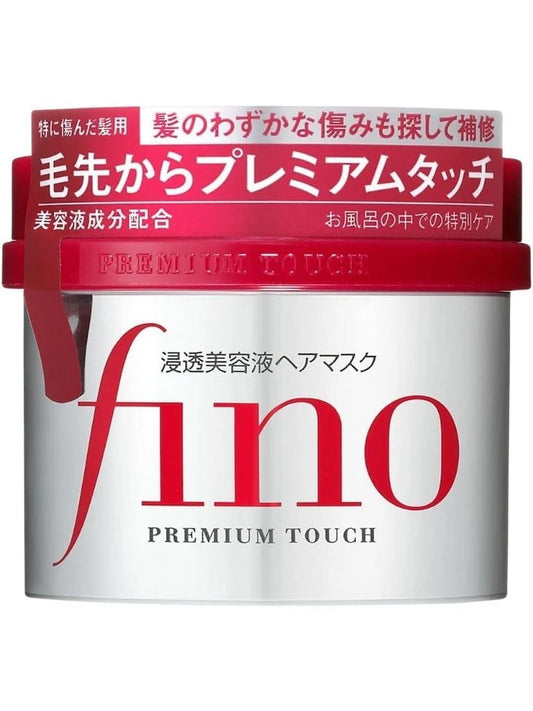 Fino Premium Touch Complete Hair Care Set (Shampoo + Conditioner + Treatment Mask + Oil )