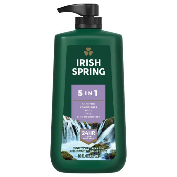Irish spring 5in1 Body Wash with Pump