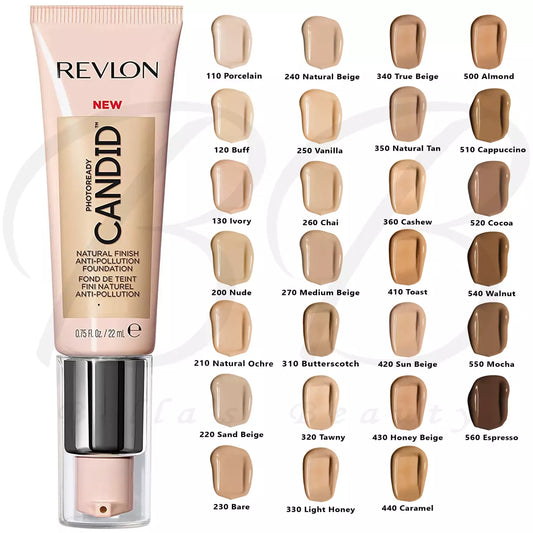 REVLON Photoready CANDID - natural Finish, Anti-Pollution Foundation