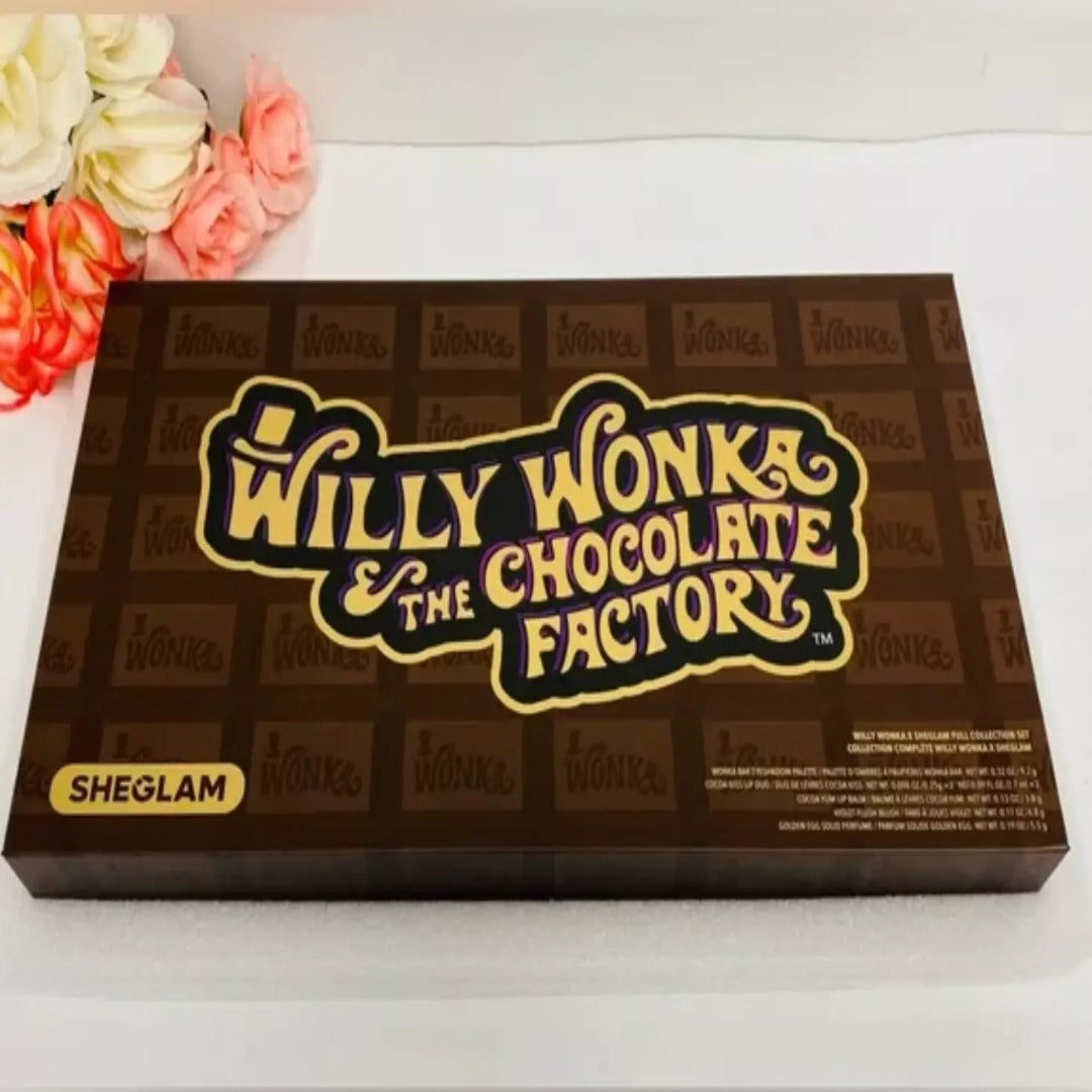 New SheGlam Willy Wonka & The Chocolate Factory Full Makeup Collection